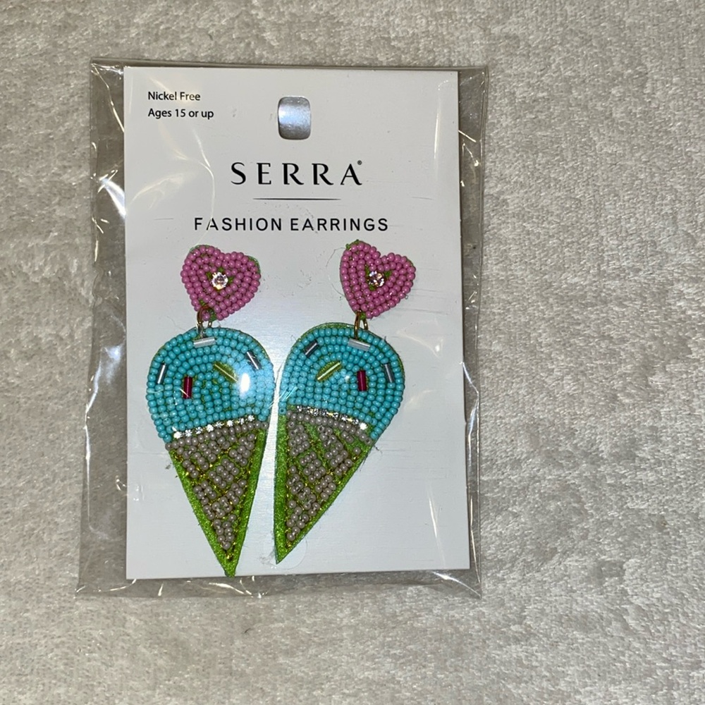 SERRA Ice Cream Bead Earrings